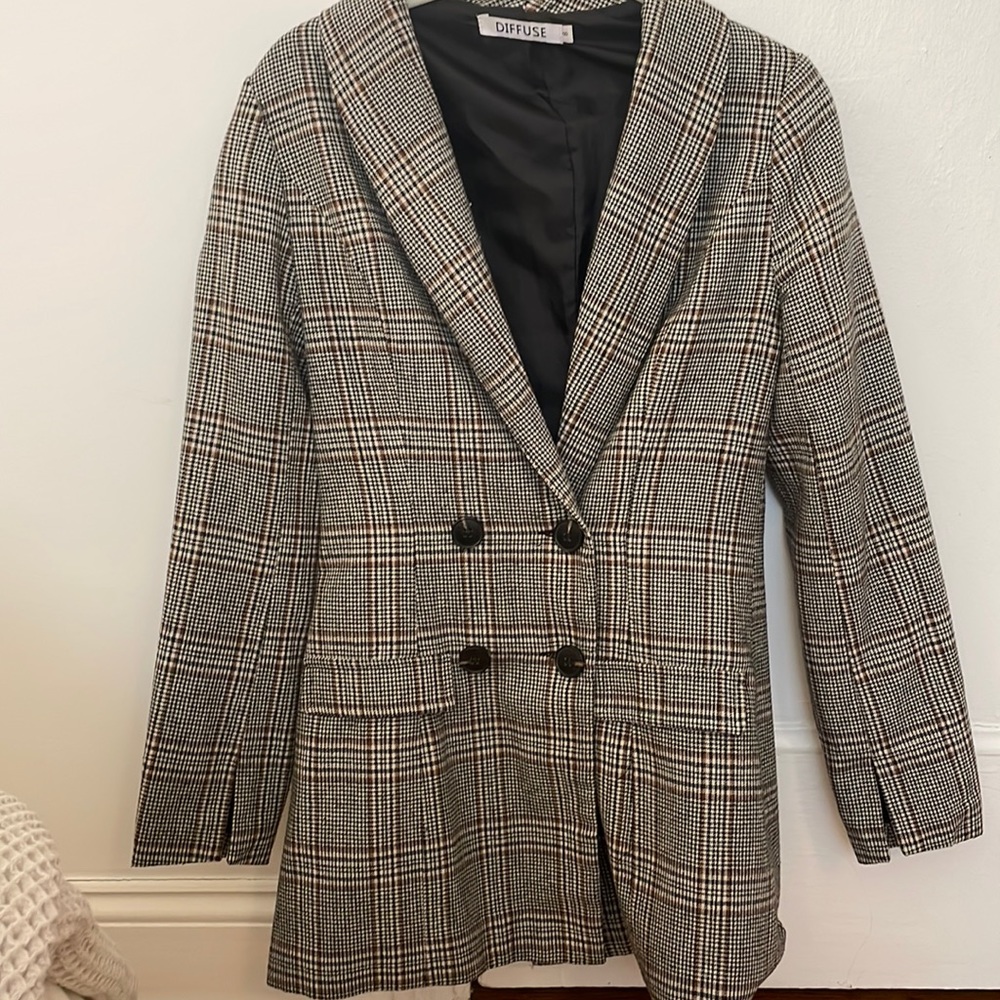Plaid Vintage Blazer